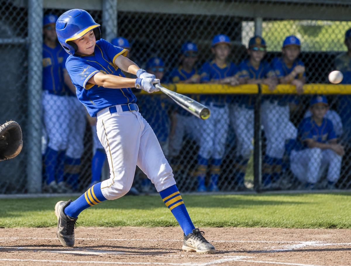 Baseball athletes in action